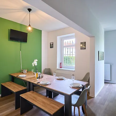 Appartement Sali-homes Boarding Haus Monteur-wohnungen Balkon Vollkueche Autobahnaehe