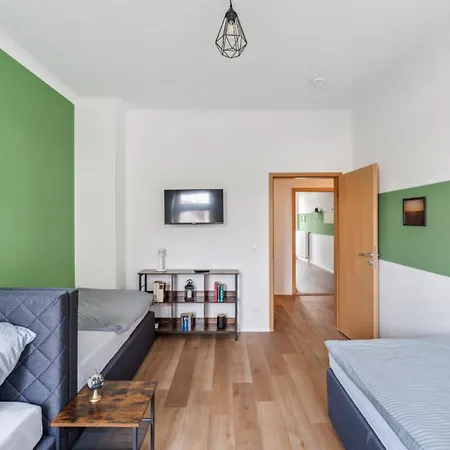 Sali-homes Boarding Haus Monteur-wohnungen Balkon Vollkueche Autobahnaehe Markranstaedt