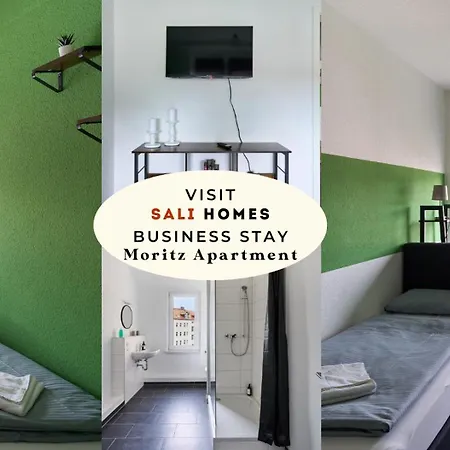 Appartamento Sali-homes Boarding Haus Monteur-wohnungen Balkon Vollkueche Autobahnaehe Markranstädt